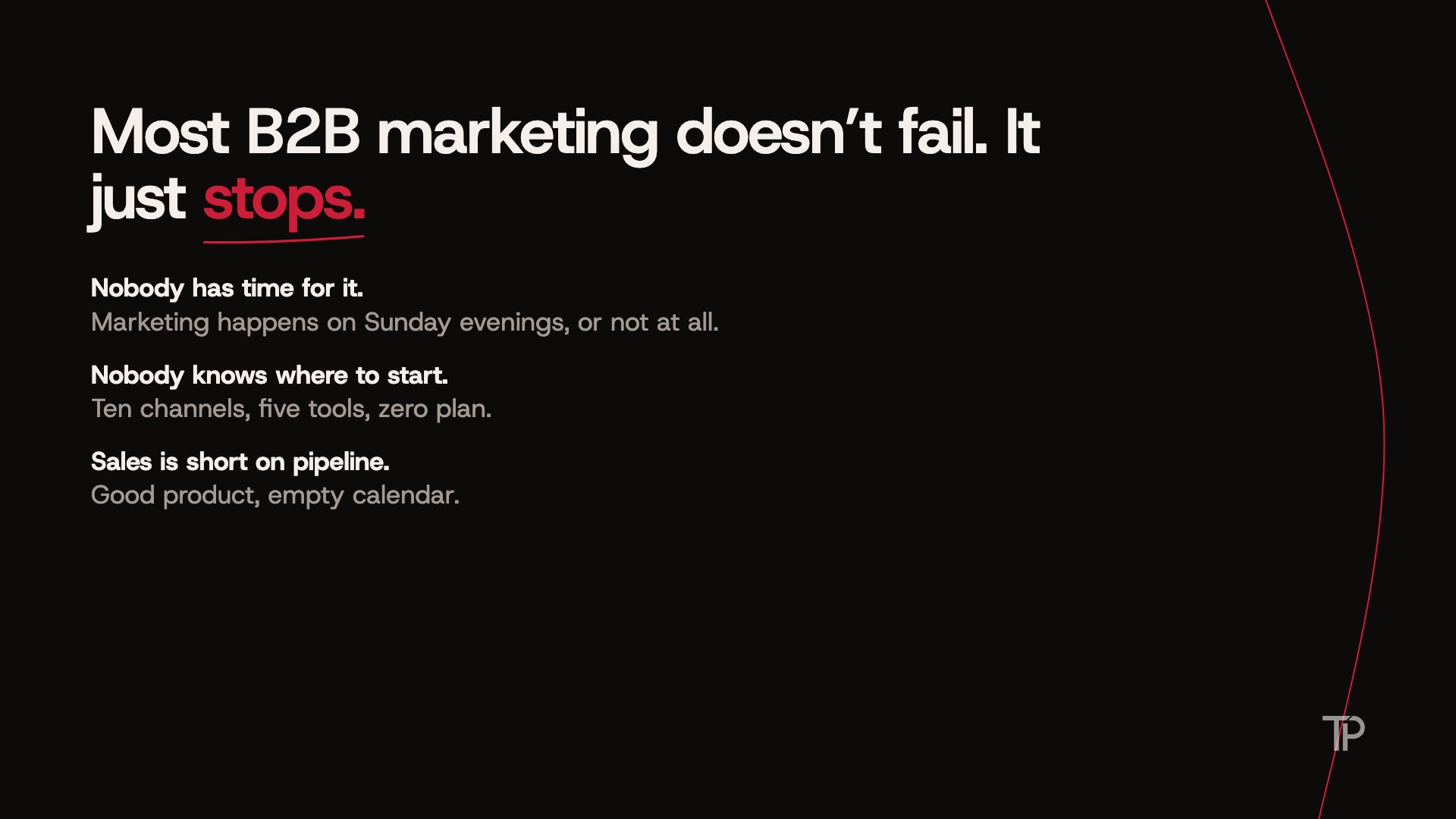 Content slide