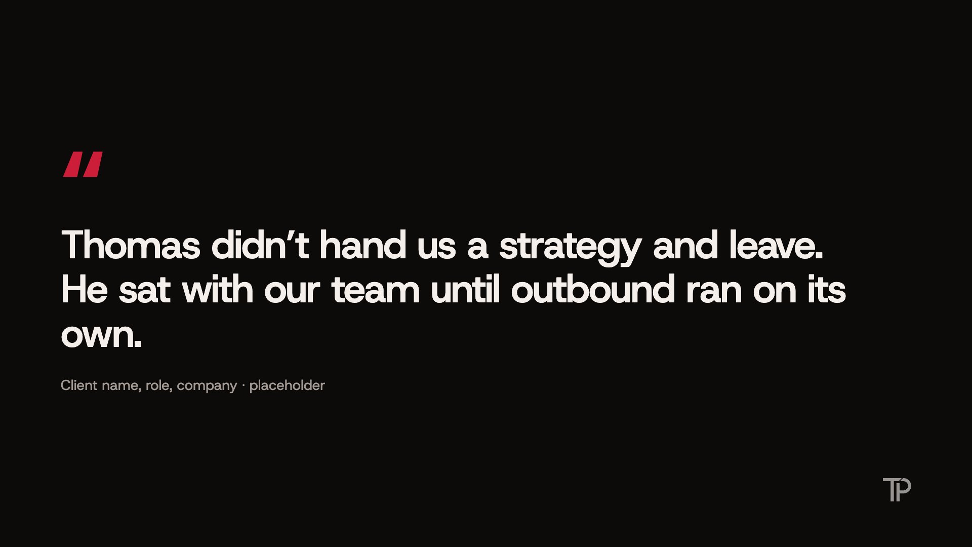 Quote slide